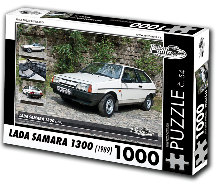 Puzzle - Retro-auta - Lada Samara 1300 (1989)