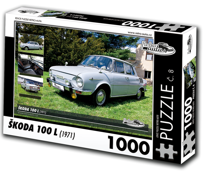 Puzzle - Retro-auta - Skoda 100 L (1971)