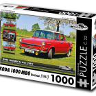 Puzzle - Retro-auta - Skoda 1000 MBG De Luxe (1967)