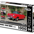 Puzzle - Retro-auta - Skoda 1000 MBX (1967)