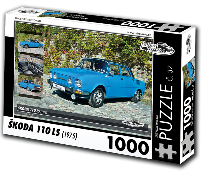 Puzzle - Retro-auta - Skoda 110 LS (1975)