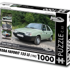 Puzzle - Retro-auta - Skoda Favorit 135 LS (1988)
