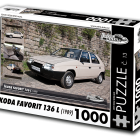 Puzzle - Retro-auta - Skoda Favorit 136 L (1989)
