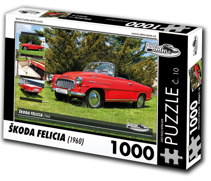 Puzzle - Retro-auta - Skoda Felicia (1960)
