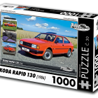 Puzzle - Retro-auta - Skoda Rapid 130 (1986)