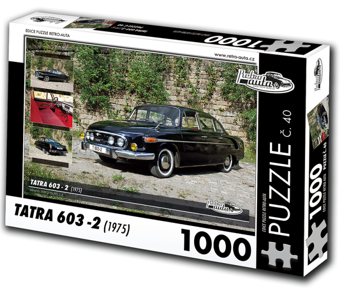 Puzzle - Retro-auta - Tatra 603 - 2 (1975)
