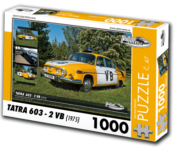 Puzzle - Retro-auta - Tatra 603 - 2 VB (1975)