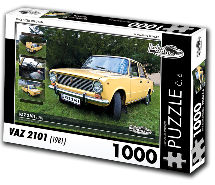 Puzzle - Retro-auta - VAZ 2101 (1981)