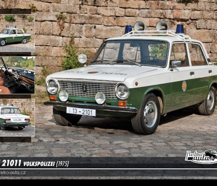 Puzzle - Retro-auta - Vaz 21011 (1975)