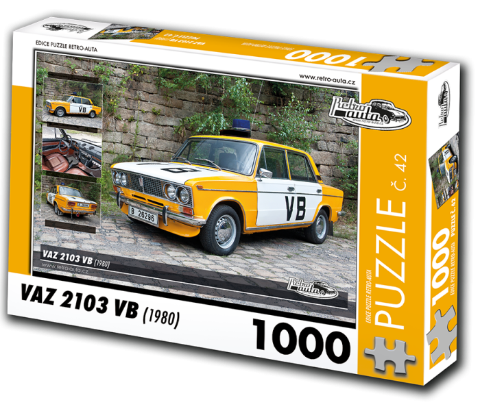 Puzzle - Retro-auta - VAZ 2103 VB (1980)