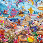 Puzzle - Schmidt - Spiaggia pazza