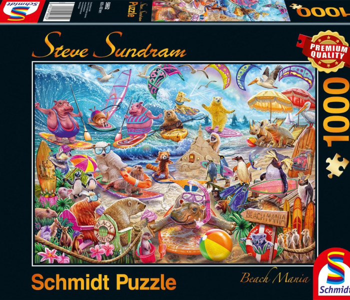 Puzzle - Schmidt - Spiaggia pazza