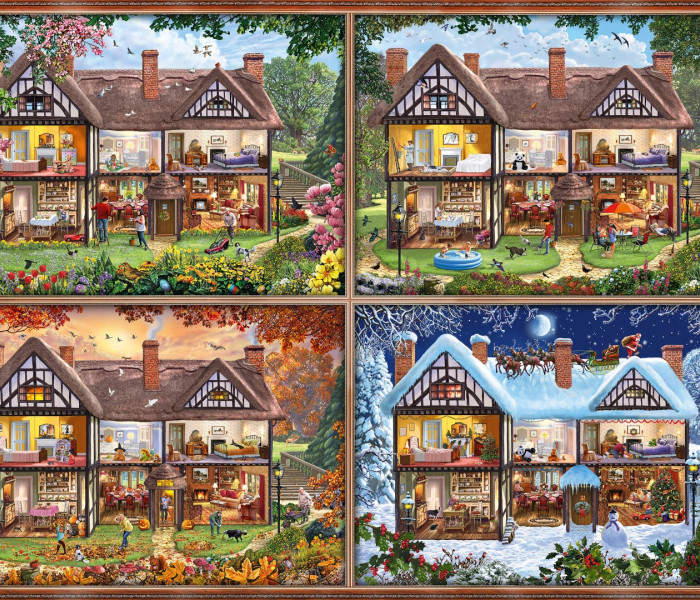 Puzzle - Schmidt - Casa delle quattro stagioni