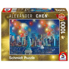 Puzzle - Schmidt - Fuochi d artificio sopra la Statua della Libertà