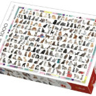 Puzzle - Trefl - 208 gatti