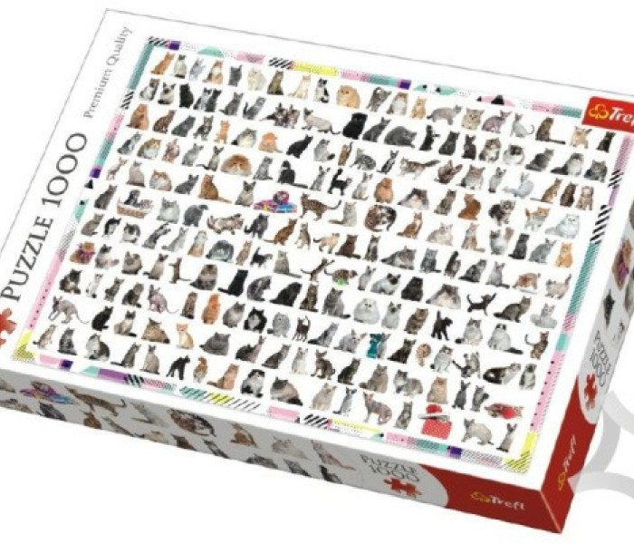 Puzzle - Trefl - 208 gatti