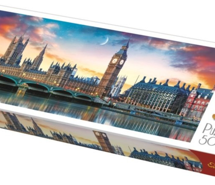 Puzzle - Trefl - Big Ben, Londra - Puzzle panoramico
