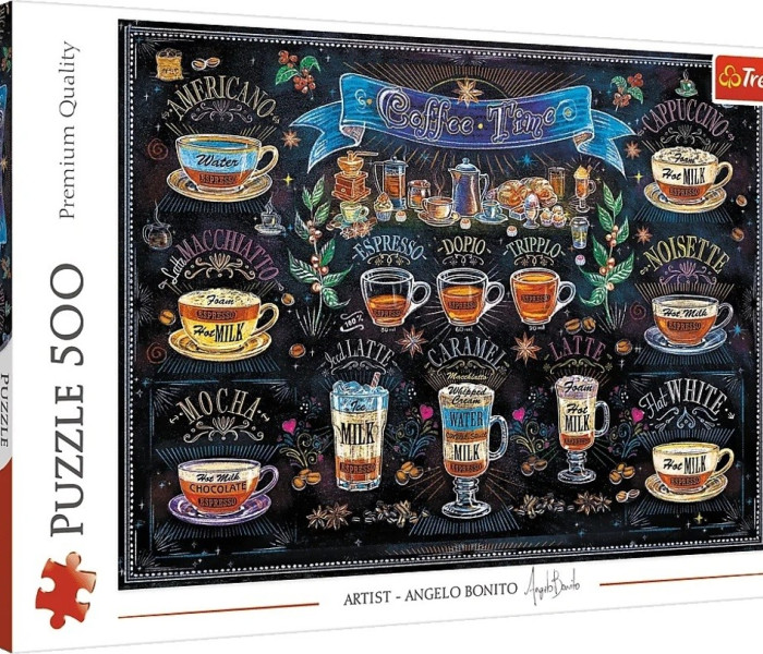 Puzzle - Trefl - Ora del caffè