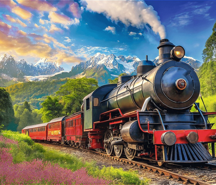 Puzzle - Trefl - Viaggio in treno