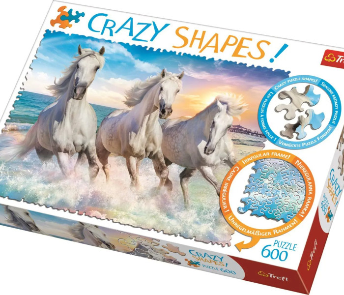 Puzzle - Trefl - Cavalli al galoppo tra le onde