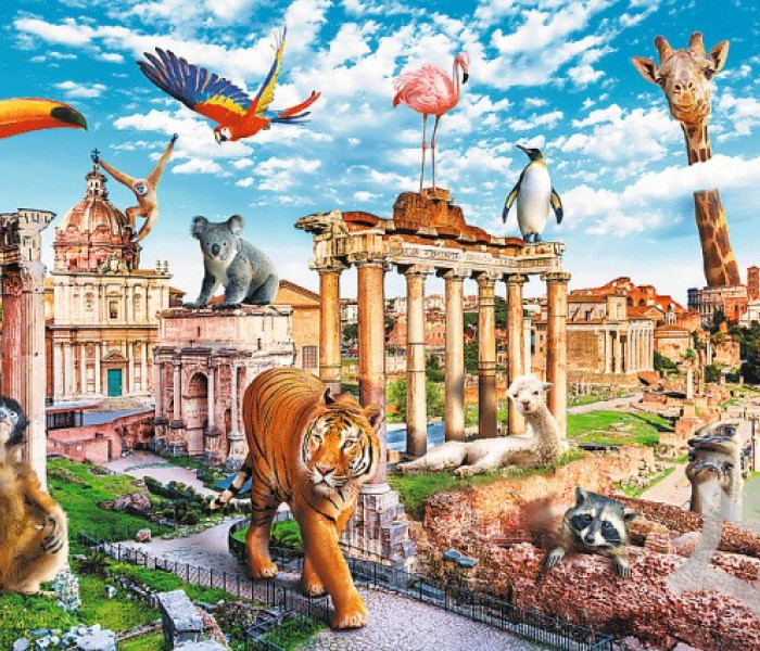 Puzzle - Trefl - Roma selvaggia