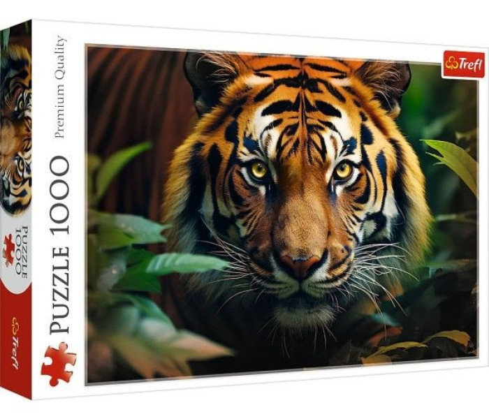 Puzzle - Trefl - Leone colorato