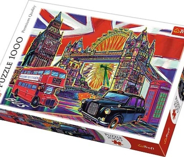 Puzzle - Trefl - Colori di Londra
