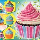 Puzzle - Trefl - Torte colorate - Puzzle panoramico