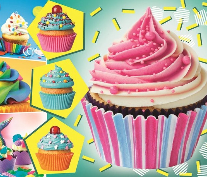 Puzzle - Trefl - Torte colorate - Puzzle panoramico