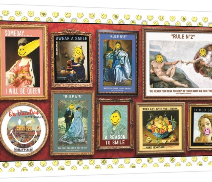 Puzzle - Trefl - Galleria Smiley World  - Puzzle Panoramico