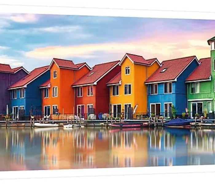 Puzzle - Trefl - Groninga, Paesi Bassi - Puzzle Panoramico