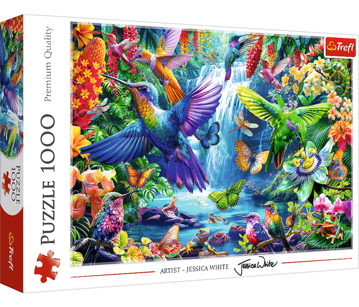 Puzzle - Trefl - Colibrì ai tropici