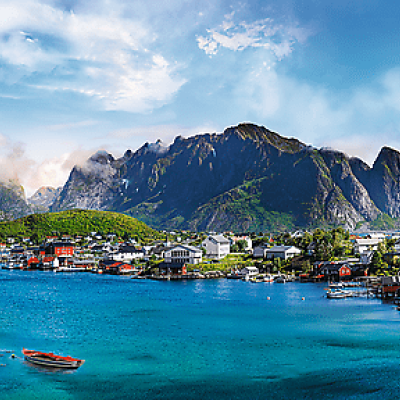 Lofoten, Norvegia - Puzzle panoramico