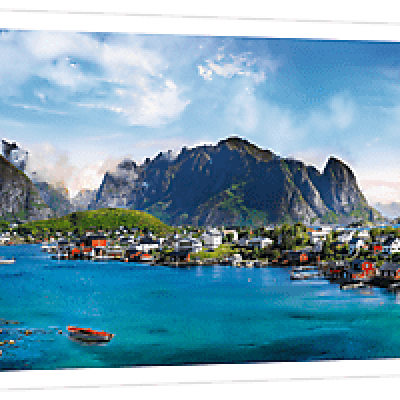 Lofoten, Norvegia - Puzzle panoramico