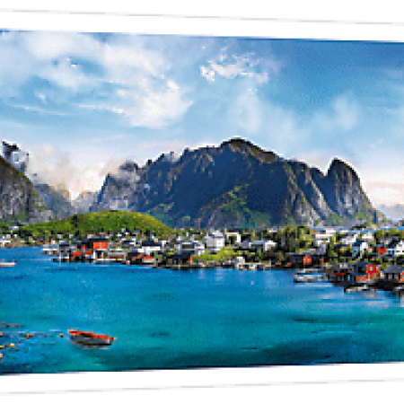 Lofoten, Norvegia - Puzzle panoramico