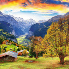 Puzzle - Trefl - Pittoresco villaggio alpino