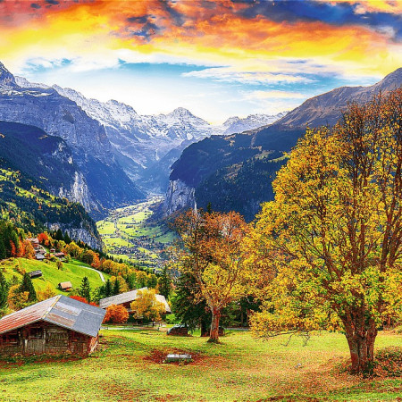 Pittoresco villaggio alpino