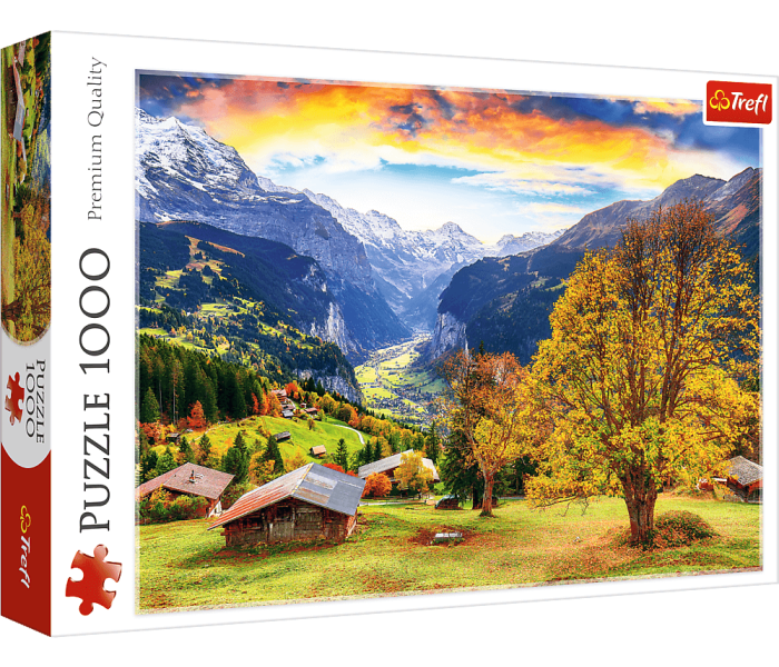 Puzzle - Trefl - Pittoresco villaggio alpino