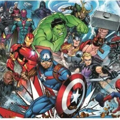 Marvel - Puzzle panoramico