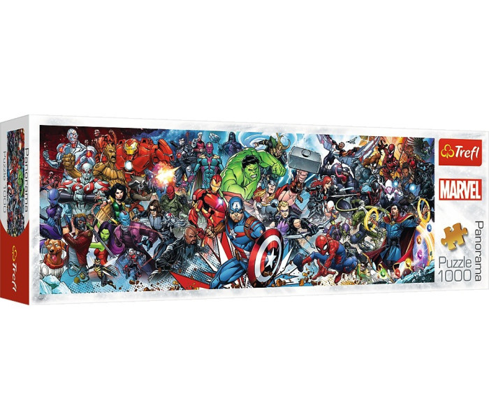 Puzzle - Trefl - Marvel - Puzzle panoramico