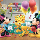 Puzzle - Trefl - Topolino e Minnie festeggiano il loro compleanno