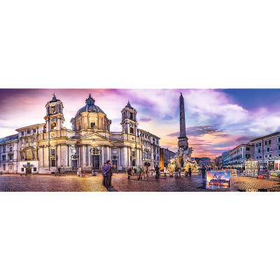 Piazza Navona, Roma - Puzzle panoramico