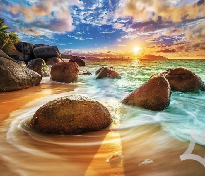 Puzzle - Trefl - Spiaggia di Samudra, India