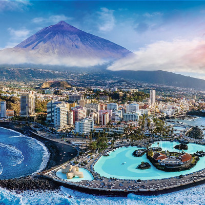 Vista di Tenerife, Isole Canarie