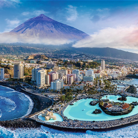 Vista di Tenerife, Isole Canarie