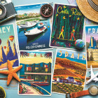 Puzzle - Trefl - Cartolina di vacanza