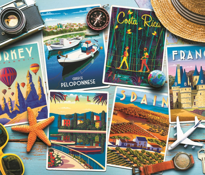 Puzzle - Trefl - Cartolina di vacanza