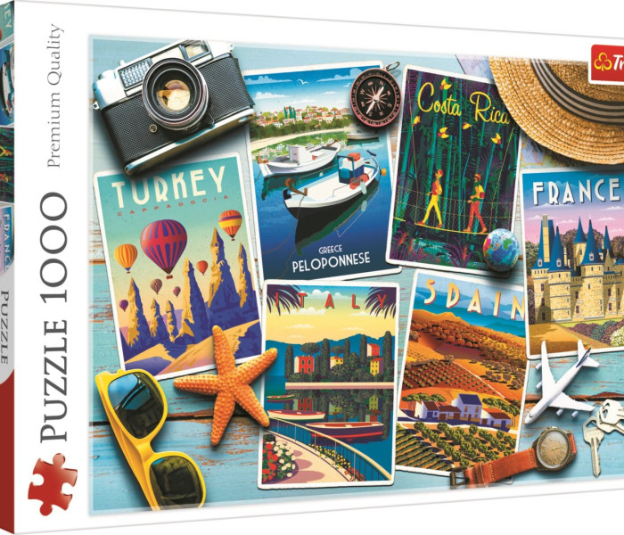 Puzzle - Trefl - Cartolina di vacanza