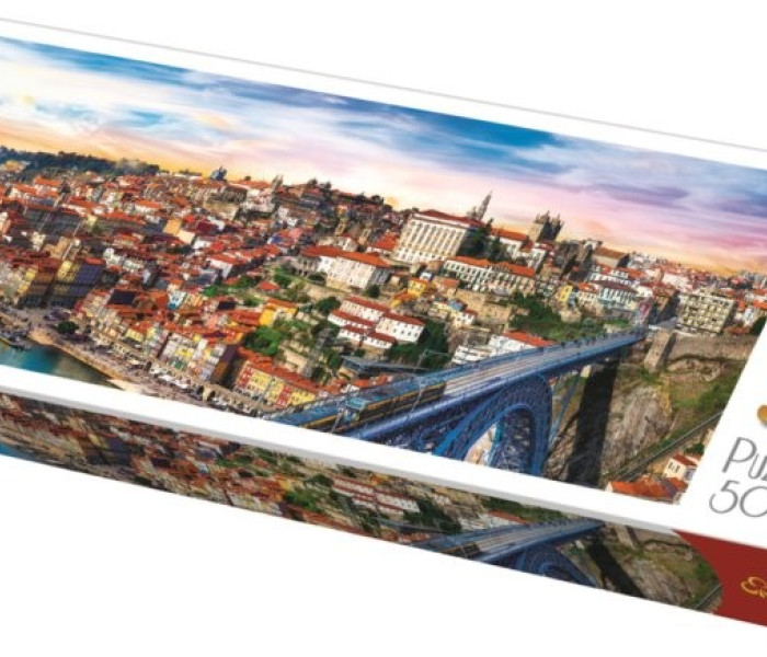 Puzzle - Trefl - Porto, Portogallo - Puzzle panoramico