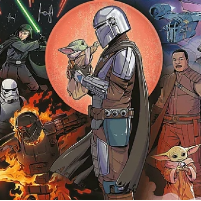 The Mandalorian:Avventura - Puzzle panoramico